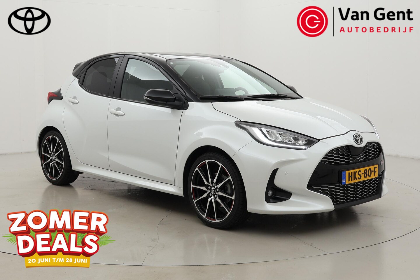 Toyota Yaris - 1.5 Hybrid GR Sport | Dodehoek detectie | Head-up display | Stoelverwarming | 18 inch | Ap - AutoWereld.nl