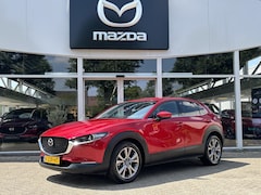 Mazda CX-30 - 2.0 e-SkyActiv-X M Hybrid Luxury 1e Eig., Dealer ondh, 186 PK, Navigatie, Leer, A. Rij-cam