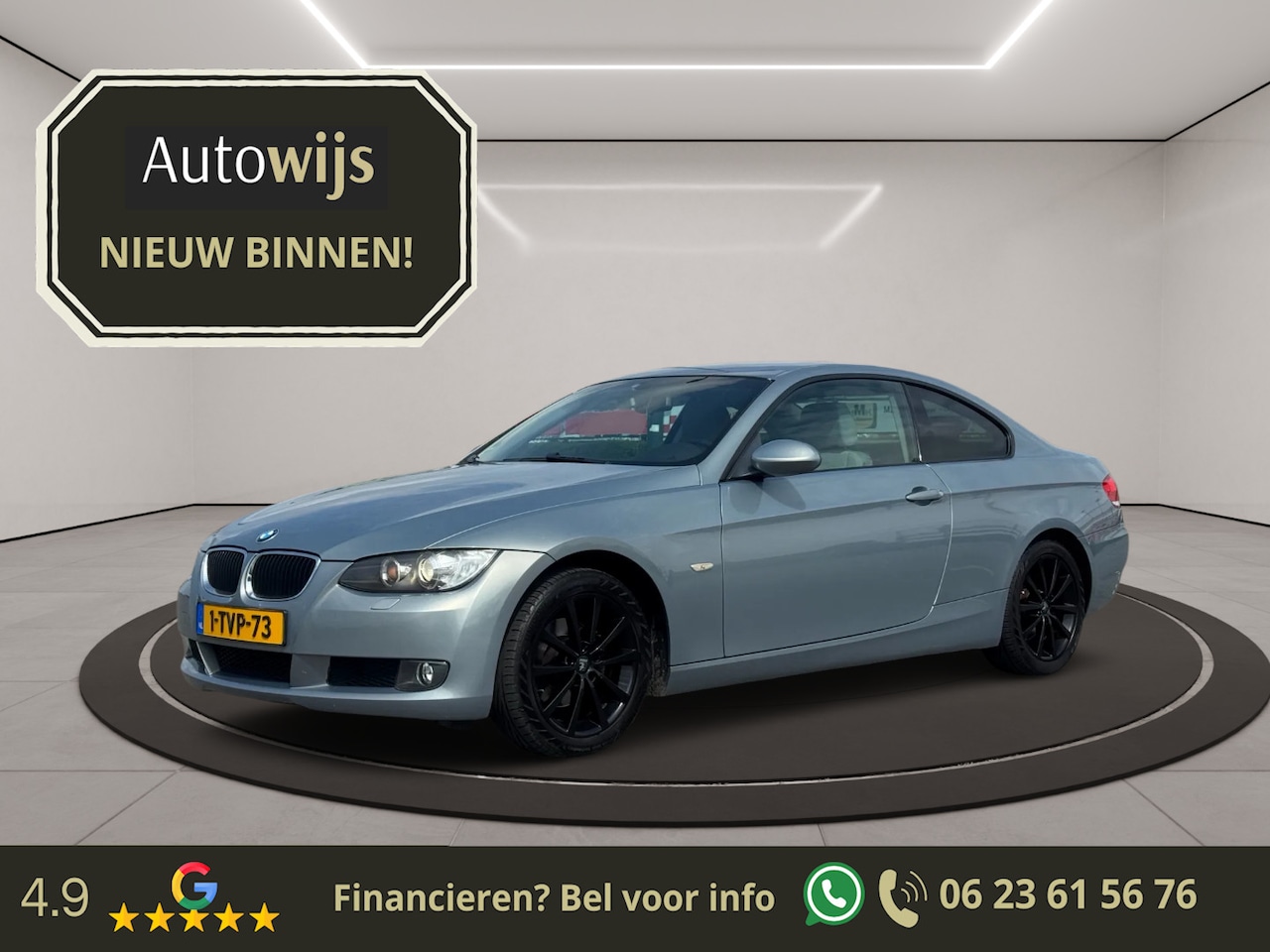 BMW 3-serie Coupé - 320i|Xenon|Ketting VV|170PK|LM-Velgen|146DKM|Goed Onderhouden - AutoWereld.nl