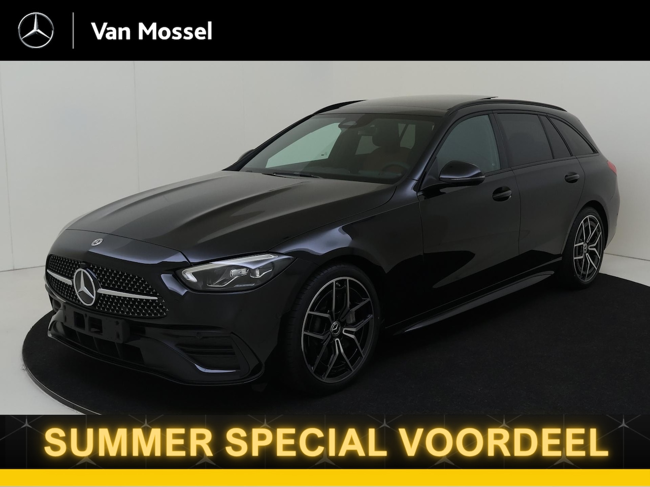 Mercedes-Benz C-klasse - 180 Star Edition AMG Line - Panoramadak - Distronic - Nightpakket - 19 Inch - AutoWereld.nl