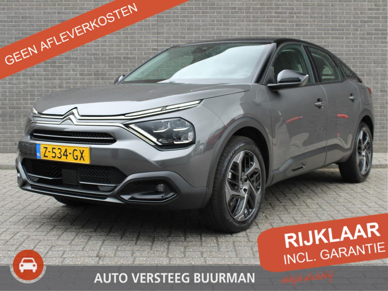Citroën C4 - 1.2 Puretech Plus 1.2 Puretech Plus 131pk, Automaat, Navigatie, Keyless Entry/Start, Luxe bekleding, Achteru - AutoWereld.nl