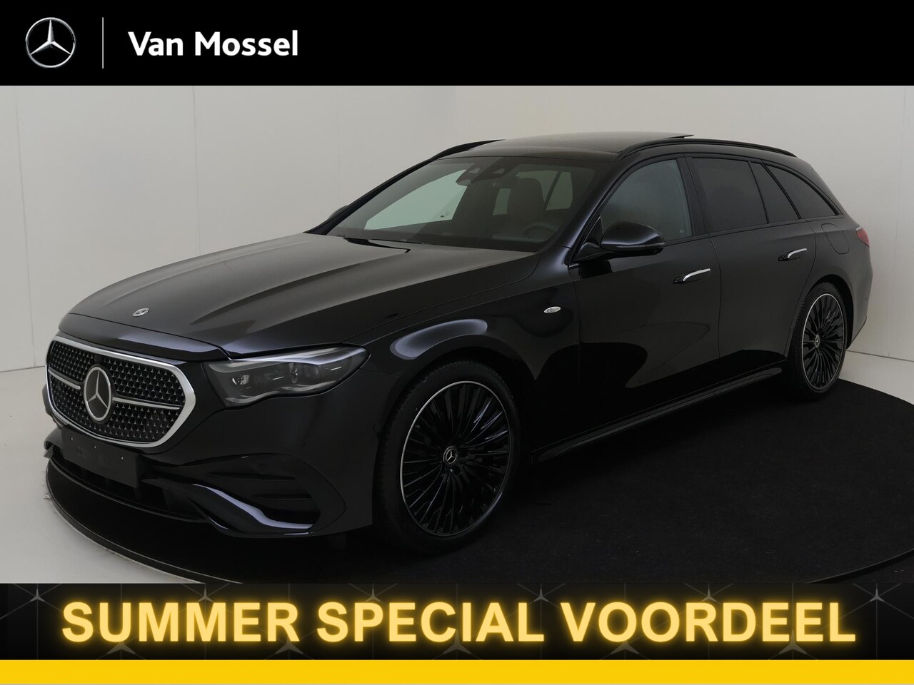 Mercedes-Benz E-klasse Estate - 300 e Sport Edition Superscreen - Lederpakket - Nightpakket - Verlichte Grill - Panoramada - AutoWereld.nl
