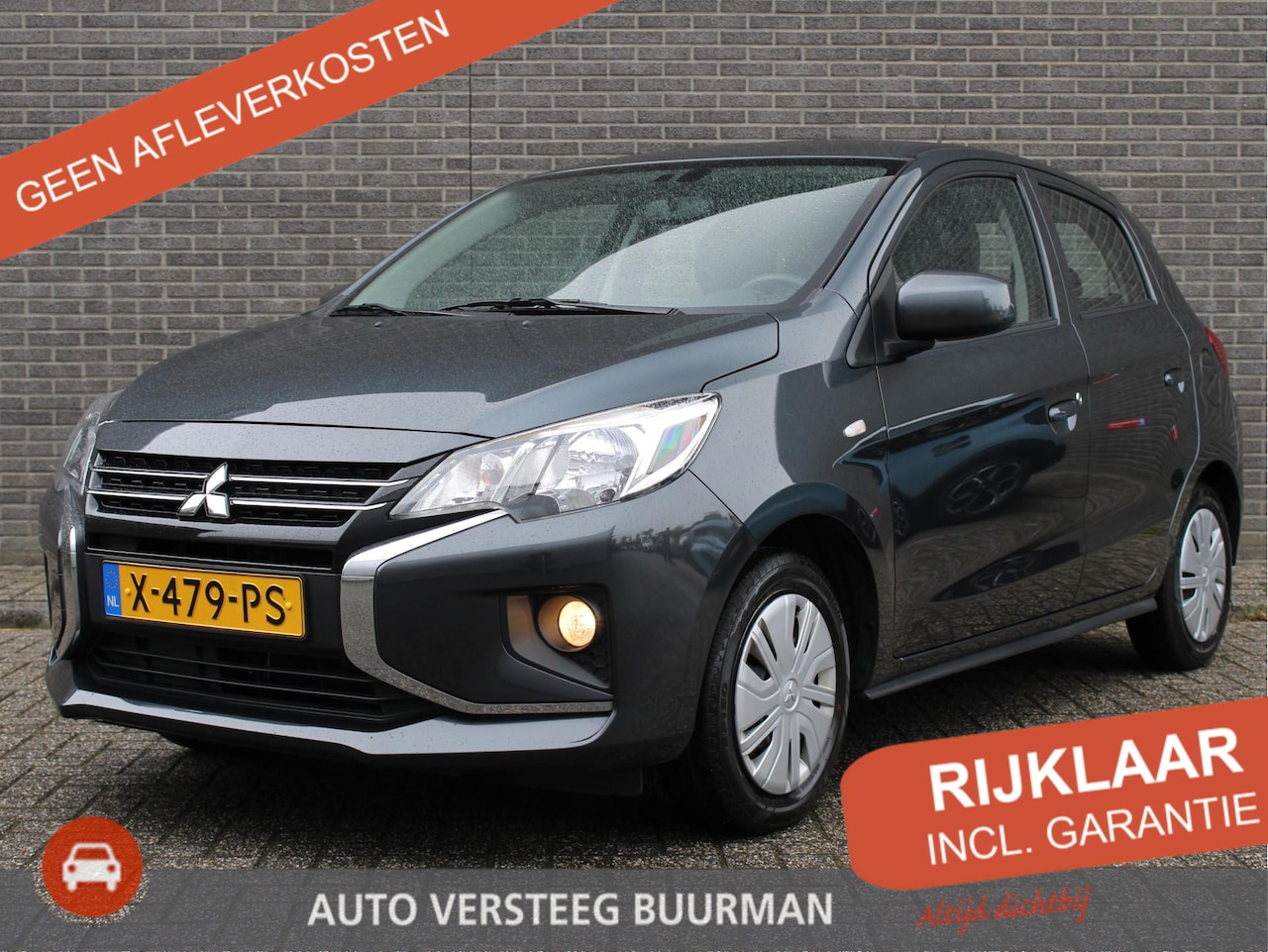 Mitsubishi Space Star - 1.2 Connect+ Airco, Applecarpl./Andr. Auto, Audio/DAB/USB, Bluetooth handsfree - AutoWereld.nl