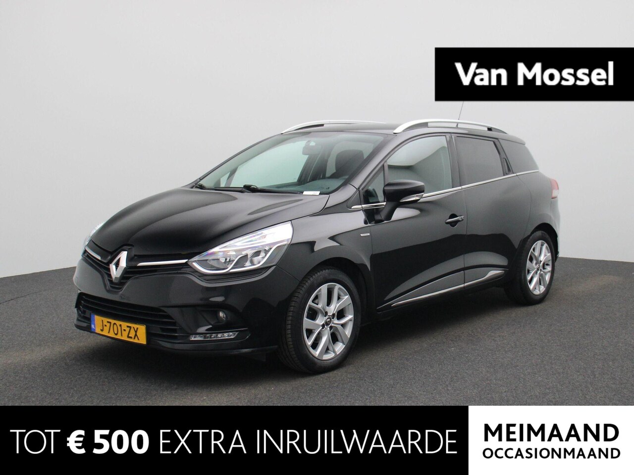 Renault Clio Estate - 0.9 TCe Limited | Airconditioning | Parkeersensoren | Lichtmetalen Velgen | - AutoWereld.nl