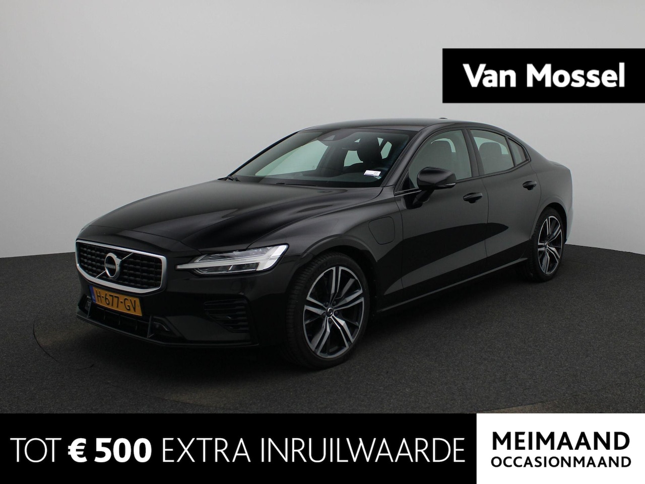 Volvo S60 - 2.0 T6 AWD Twin Engine R-Design | APPLE CAR PLAY | STOEL & STUUR VERWARMING | BOWERS&WILKI - AutoWereld.nl