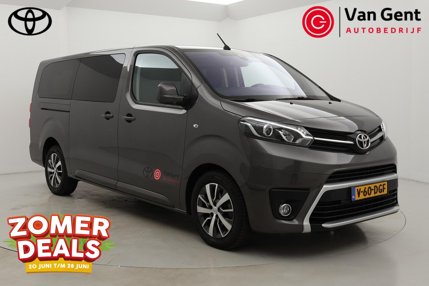 Toyota PROACE Long Worker - 2.0 D-4D Dynamic DC Verso | Panoramadak | Navigatie - AutoWereld.nl