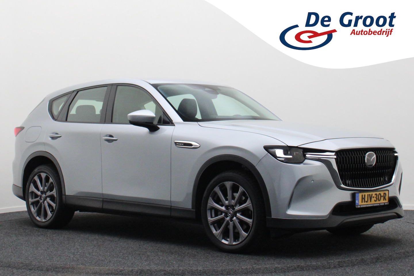 Mazda CX-60 - 2.5 e-SkyActiv PHEV Homura Leer, Memory, Head-Up, Stoelventilatie, Dodehoeksensor, Camera - AutoWereld.nl