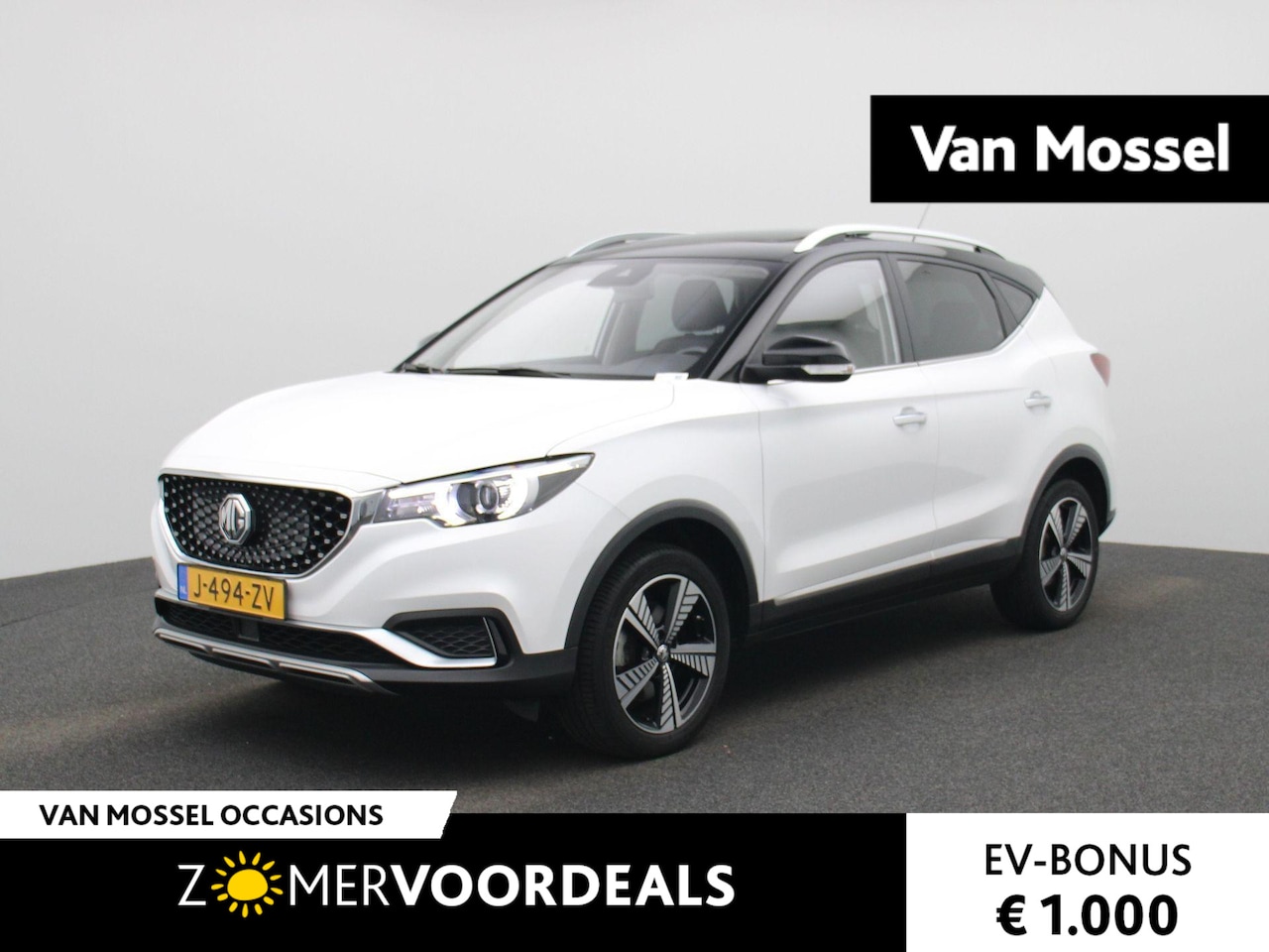 MG ZS - Luxury 45 kWh | Automaat | Leder | Panorama dak | Navigatie | Camera | Airco | Stoel verwa - AutoWereld.nl