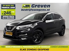 Nissan Qashqai - 1.2 Business Edition 360Camera Pano LED Clima Cruise Trekhaak PDC 17"LMV Navi Stoelverwarm
