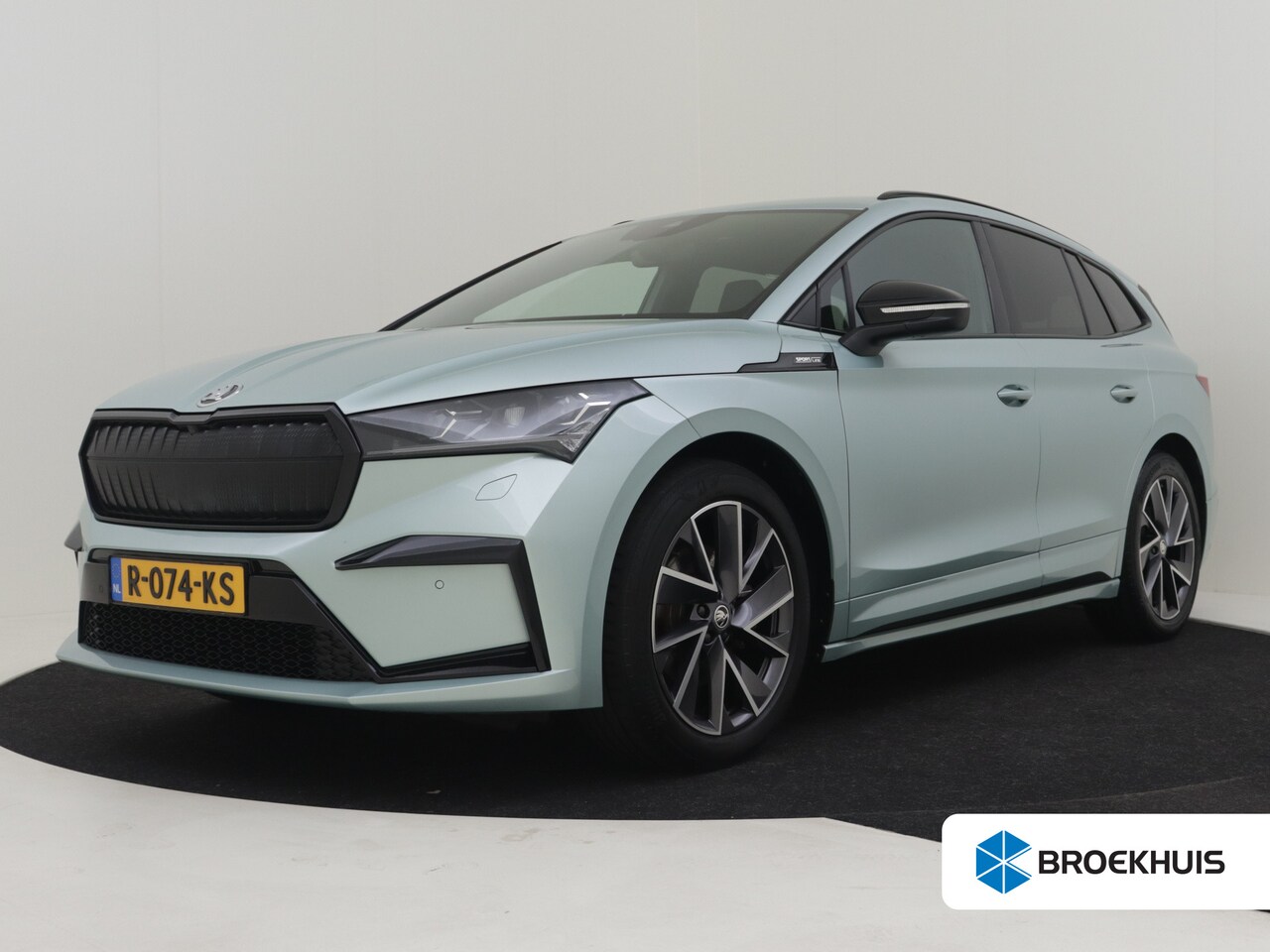 Skoda Enyaq iV - 60 Sportline 180pk | Keyless | Matrix koplampen | Navigatie | App connect | Dodehoekdetect - AutoWereld.nl