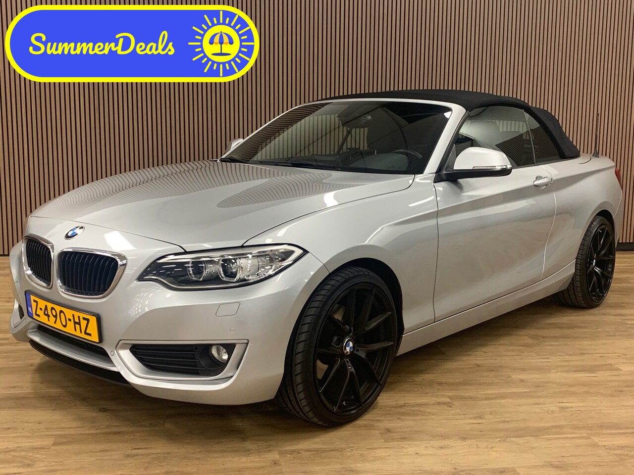 BMW 2-serie Cabrio - 220i Centennial Executive|Navigatie|Xenon|Stoelverwarming| - AutoWereld.nl