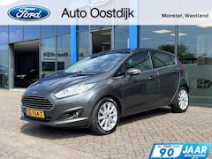 Ford Fiesta - 1.0 EcoBoost Titanium 100PK NIEUWE DISTRIBUTIERIEM Cruise Navi Verwarmde Voorruit Climate