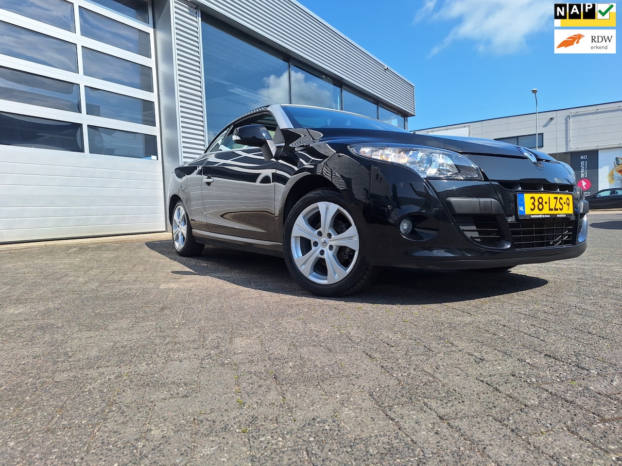 Renault Mégane coupé cabriolet - 1.4 TCE Dynamique/Leer*Pdc*Navigatie*Cabrio* - AutoWereld.nl