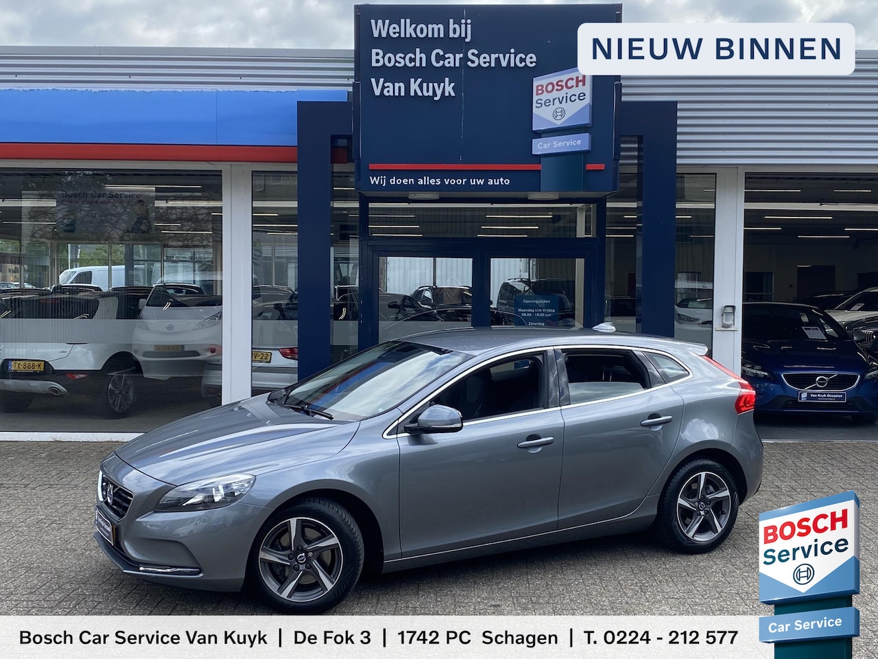 Volvo V40 - 1.6 T4 Momentum / Automaat / NL-Auto / 179 PK / Cruise-Control / Radio-Bluetooth / Navi / - AutoWereld.nl
