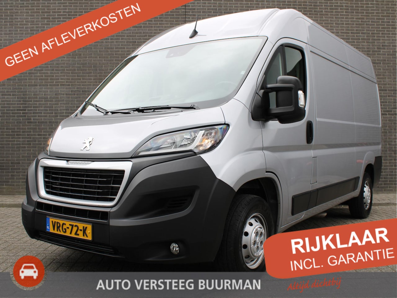 Peugeot Boxer - 330 2.2 BlueHDi 140 L2H2 Asphalt CruiseControl, Trekhaak, Airco, Navigatie, Achteruitrijca - AutoWereld.nl