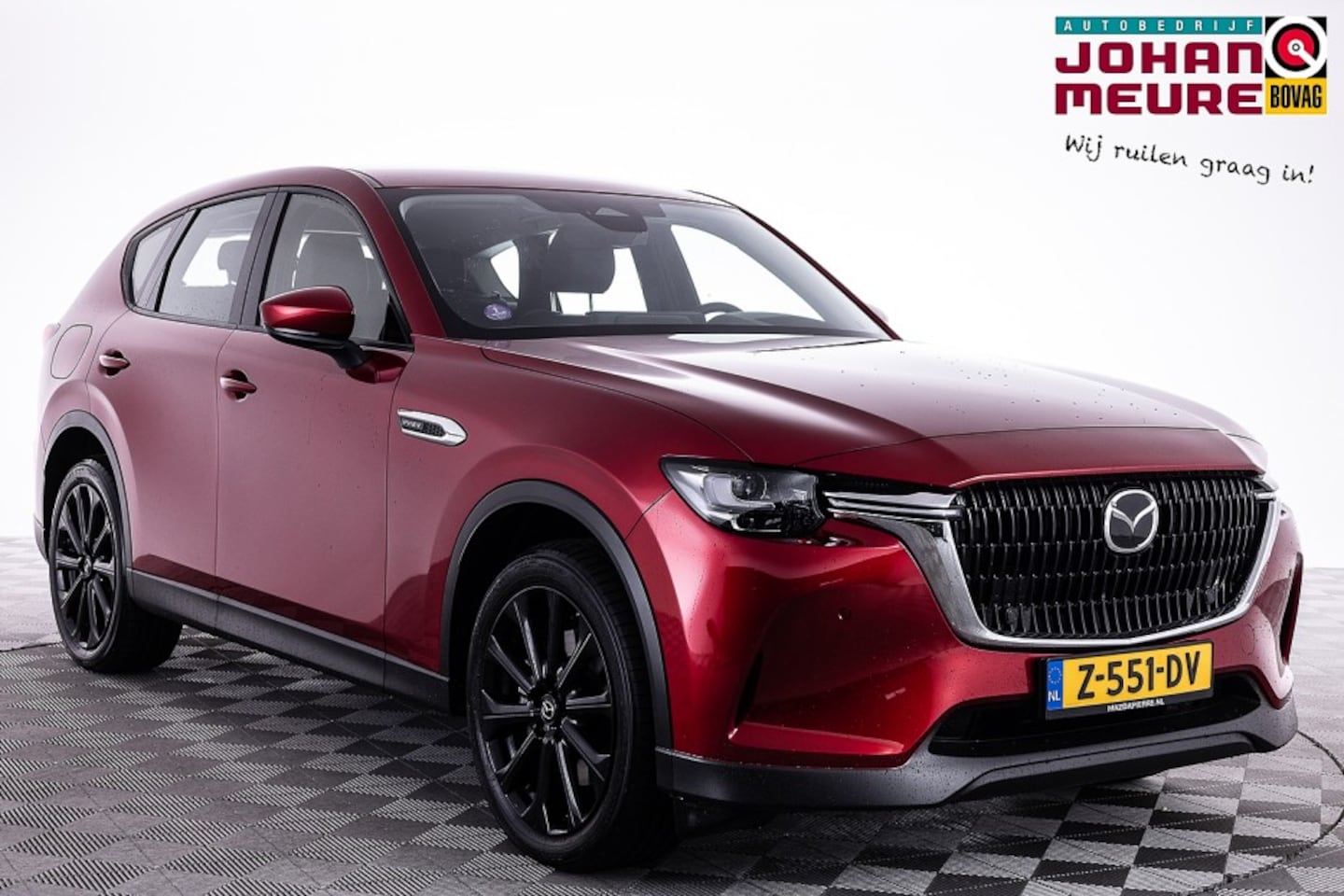 Mazda CX-60 - 2.5 e-SkyActiv PHEV Exclusive-Line | LEDER | EL. Stoelen | Head-UP - AutoWereld.nl