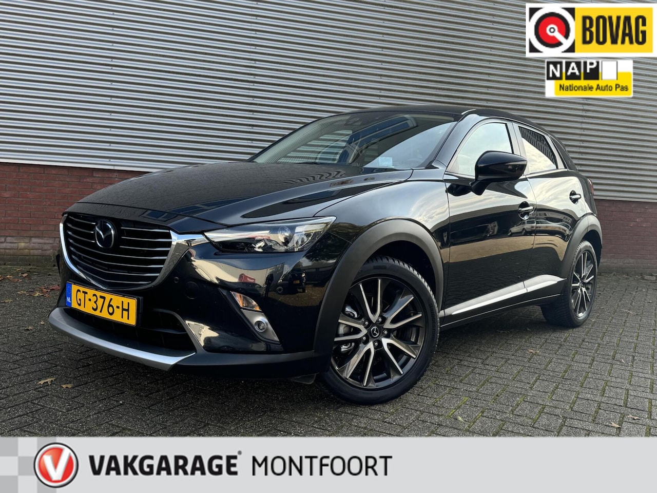 Mazda CX-3 - 2.0 SkyActiv-G 150 GT-M 4WD|Automaat|Leder|Trekhaak|Dode hoekdetectie|PDC v+a|Camera|Head- - AutoWereld.nl