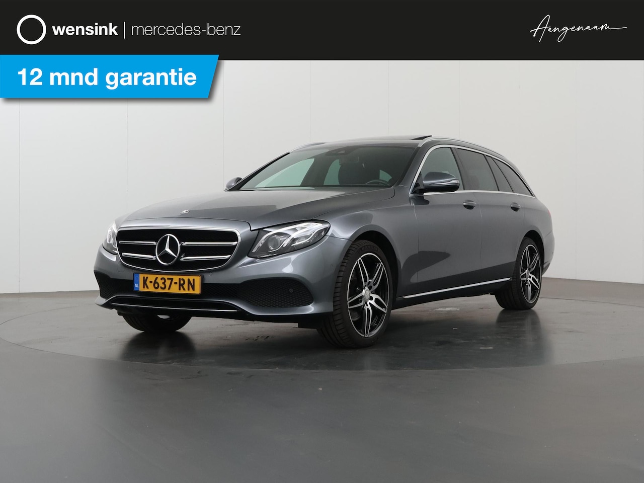 Mercedes-Benz E-klasse Estate - 200 Premium | Panoramadak | Trekhaak | Stoelverwarming | Getint glas | AMG velgen | - AutoWereld.nl