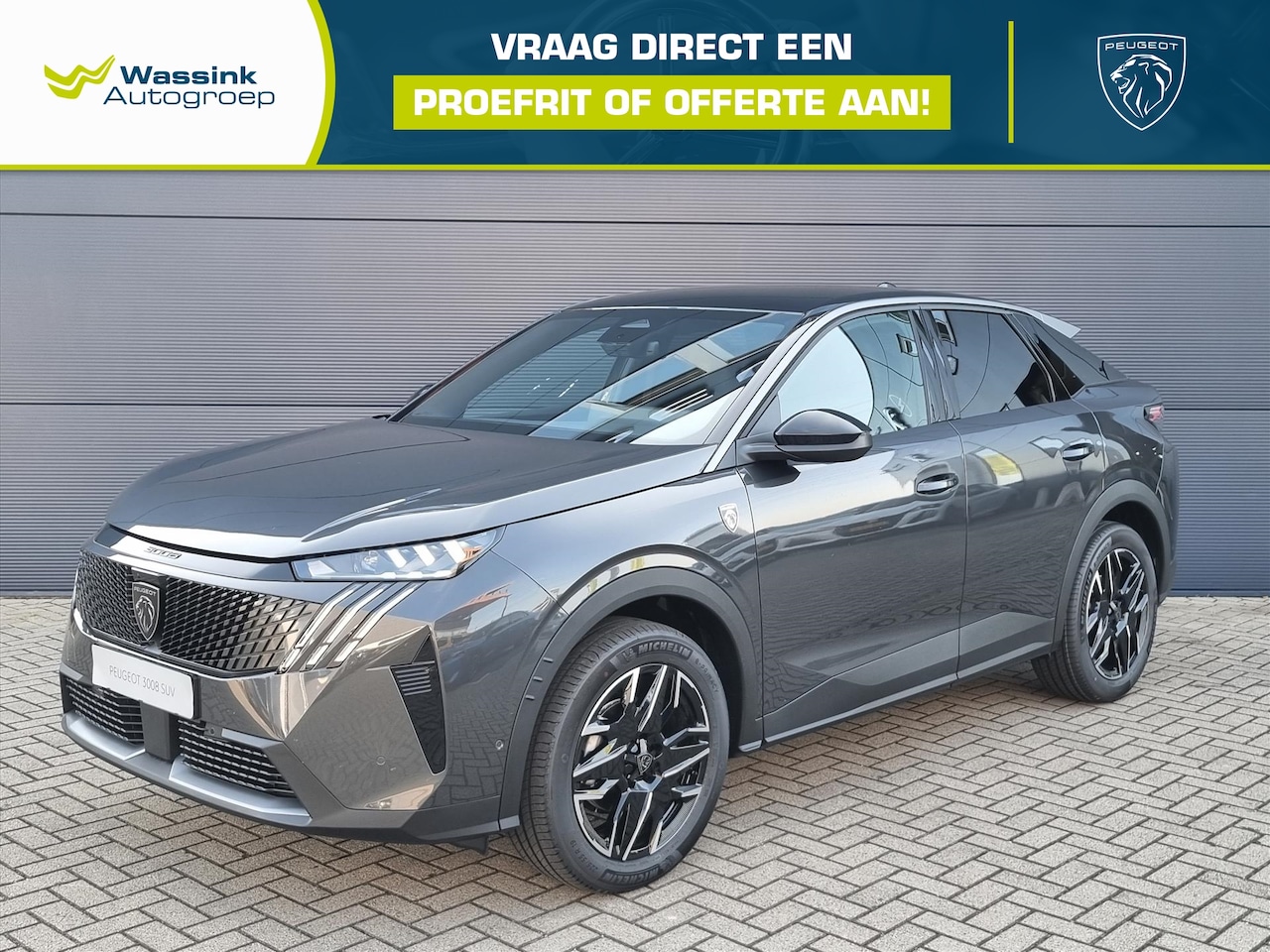 Peugeot 3008 - 1.2 HYBRID 145pk e-DCS6 GT | Navigatie | 360 camera | Dodehoek detectie | Parkeersensoren - AutoWereld.nl