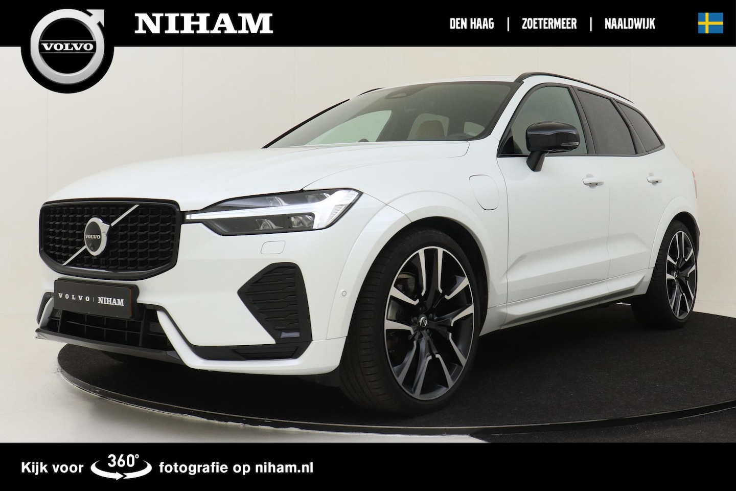 Volvo XC60 - RECHARGE T6 AWD ULTIMATE DARK *FULL OPTIONS!* -PANO.DAK|BOWERS&WILKINS|LUCHTVERING|HEAD-UP - AutoWereld.nl