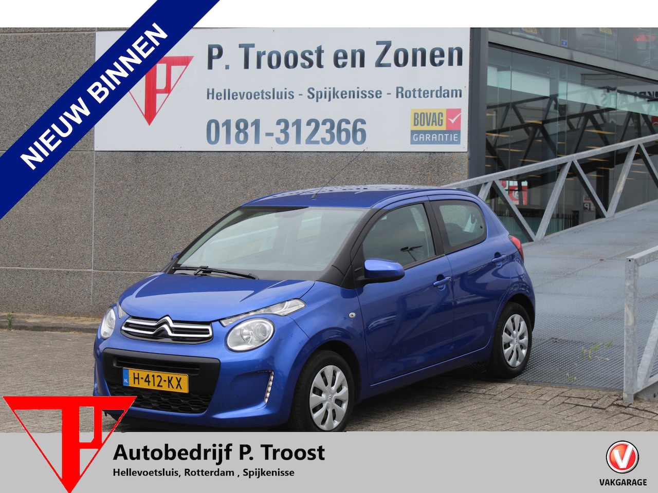 Citroën C1 - 1.0 VTi Feel Airco/Toerenteller/Bluetooth/Multifunctioneel stuurwiel/Centrale deurvergrend - AutoWereld.nl