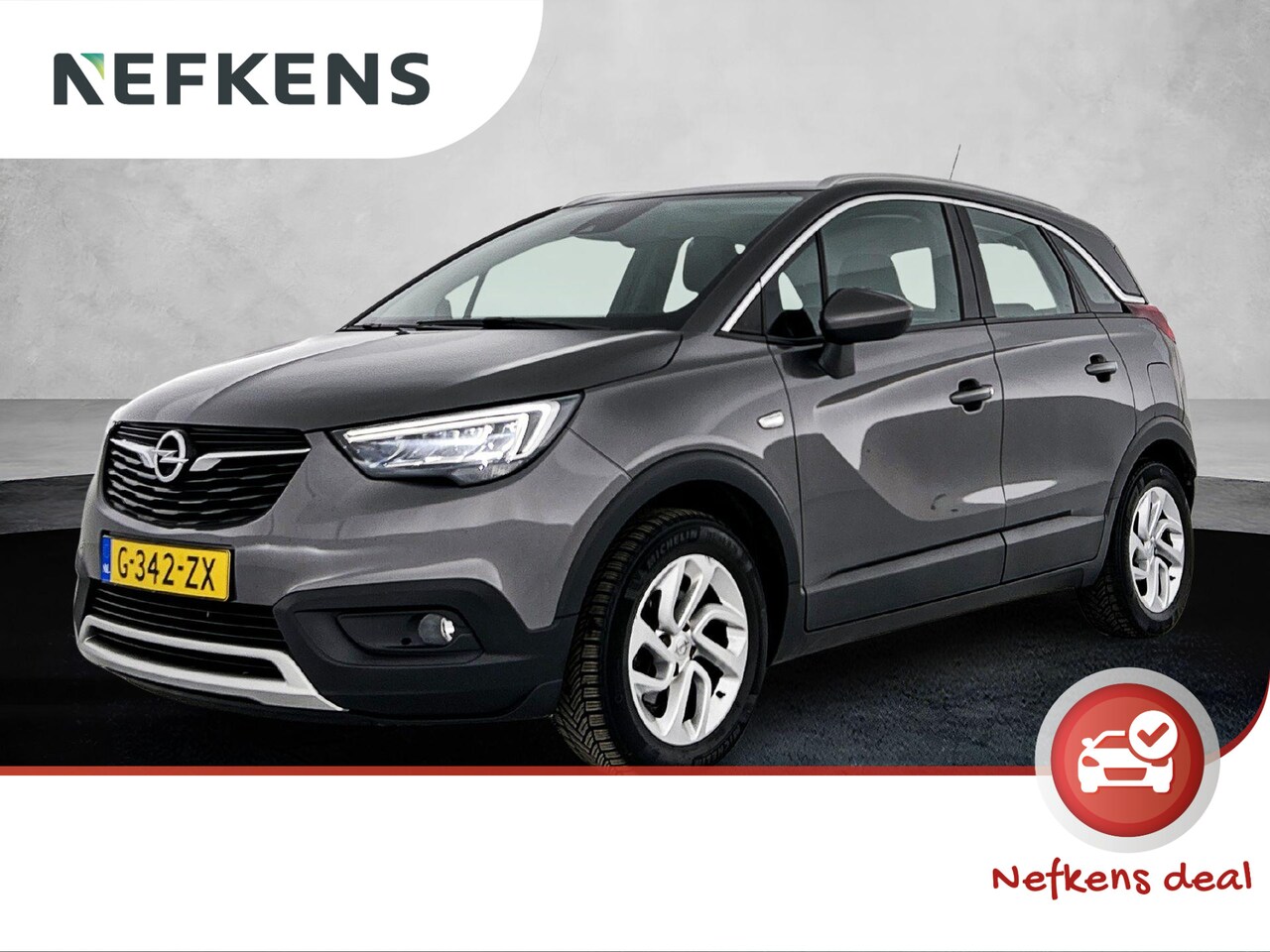 Opel Crossland X - SUV Innovation 110 pk | Navigatie | Parkeersensoren Achter | LED Koplampen | Lederen Stuur - AutoWereld.nl