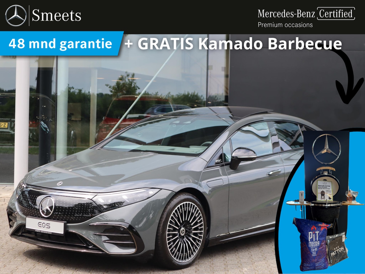 Mercedes-Benz EQS - 450+ Exclusive Line 118 kWh Nieuwe auto ! - AutoWereld.nl