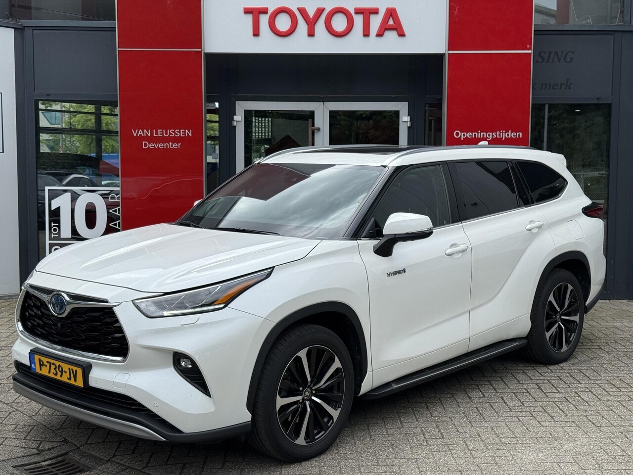 Toyota Highlander - 2.5 HYBRID AWD EXECUTIVE 7-PERS 360°CAMERA AFN-TREKHAAK PANO-DAK STOEL/STUURVERWARMING JBL - AutoWereld.nl