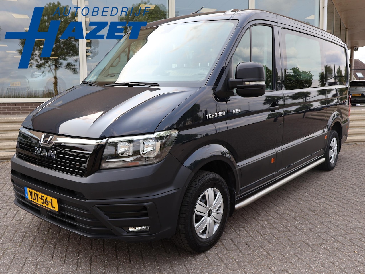 MAN TGE - 35 2.0 TDI 177 PK AUT. 4X4 4WD DUBBEL CABINE 6-PERS. + 3500 KG TREKHAAK | ADAPTIVE CRUISE - AutoWereld.nl