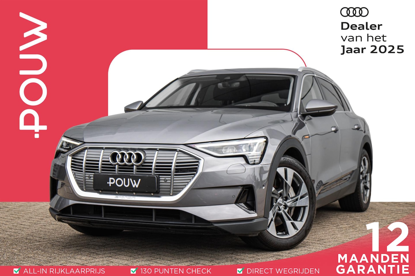 Audi e-tron - 50 313pk quattro Business edition 71 kWh | SoH 92% | Trekhaak | Luchtvering | Camera | Nav - AutoWereld.nl