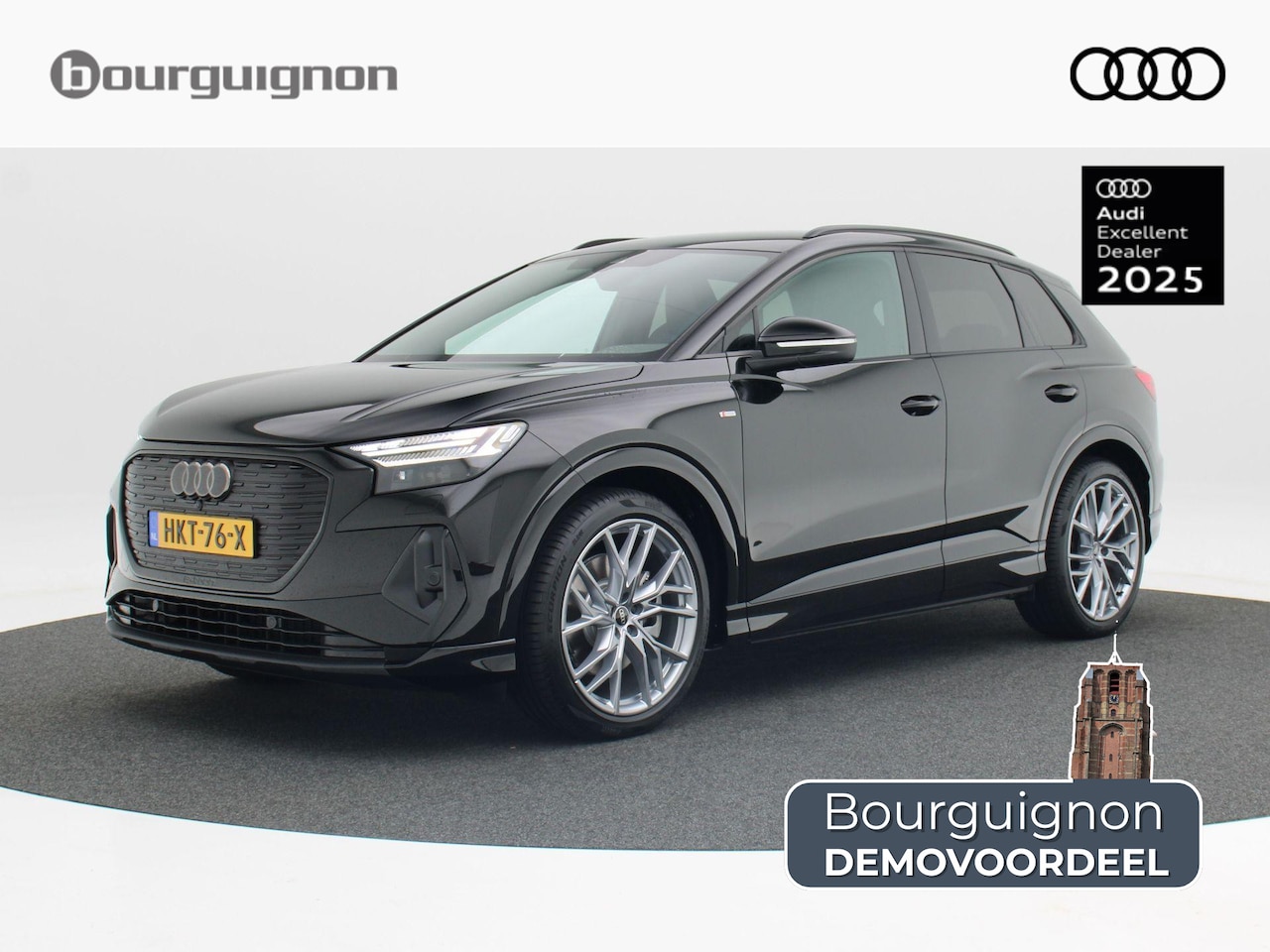 Audi Q4 e-tron - 45 quattro S Edition 82 kWh | Full Led | Privacyglas | 21 inch velgen | Zwart Optiek Plus - AutoWereld.nl