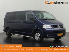 Volkswagen Transporter - 2.5TDI Lang Dubbele Cabine | Trekhaak | Airco | 2xSchuifdeur