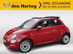 Fiat 500 C - 1.0 Hybrid RED NAVI|CARPLAY|AIRCO|CRUISE|CABRIO