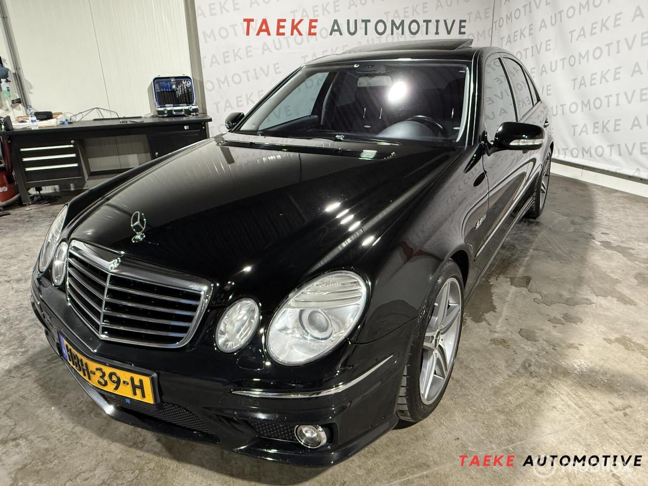 Mercedes-Benz E-klasse - AMG 63 Clima/Cruise/Dakje/luchtvering - AutoWereld.nl