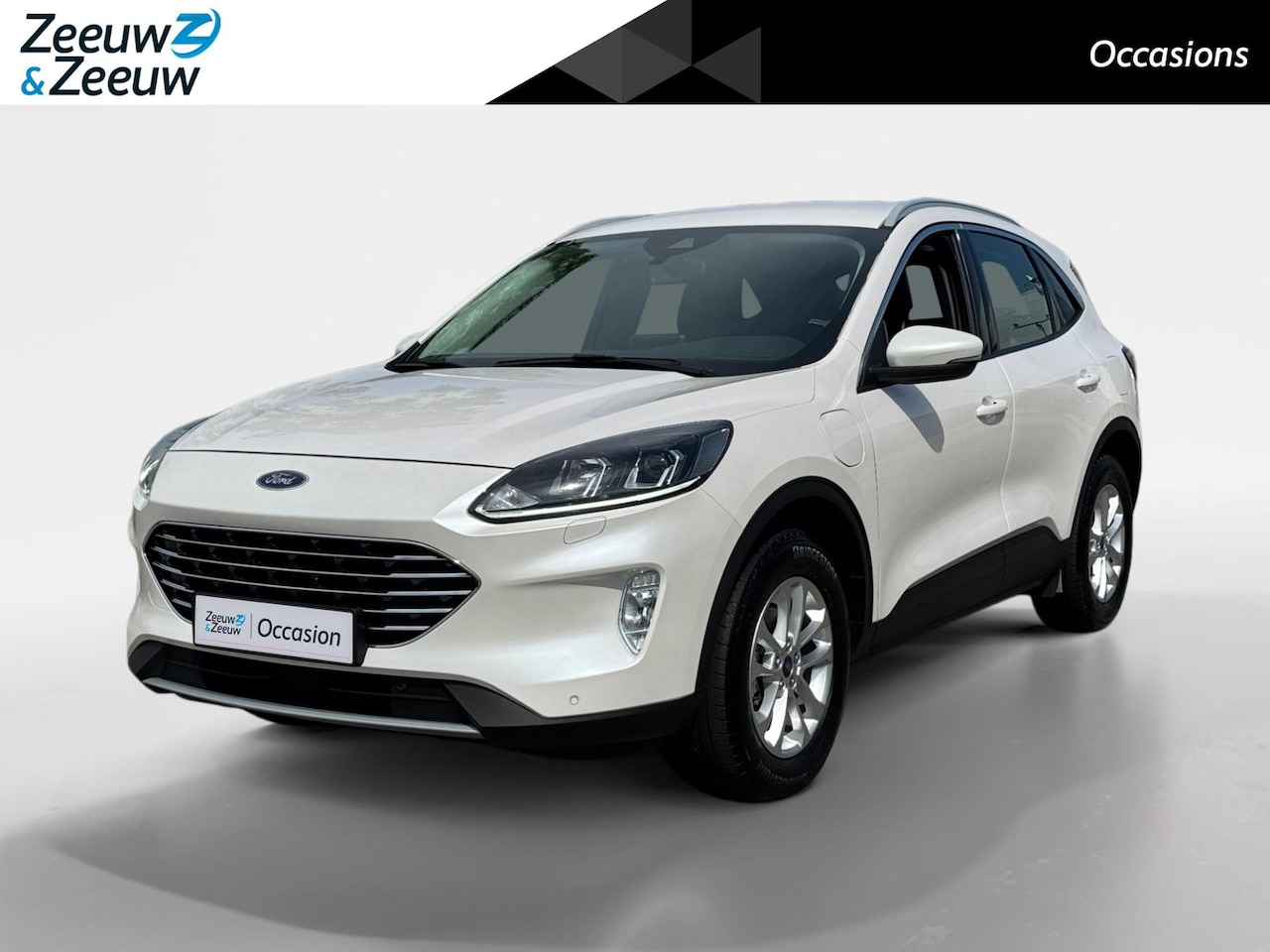 Ford Kuga - 2.5 PHEV Titanium | Winter-Pack | Premium Metaallak: White Platinum | Carplay & Andriod au - AutoWereld.nl