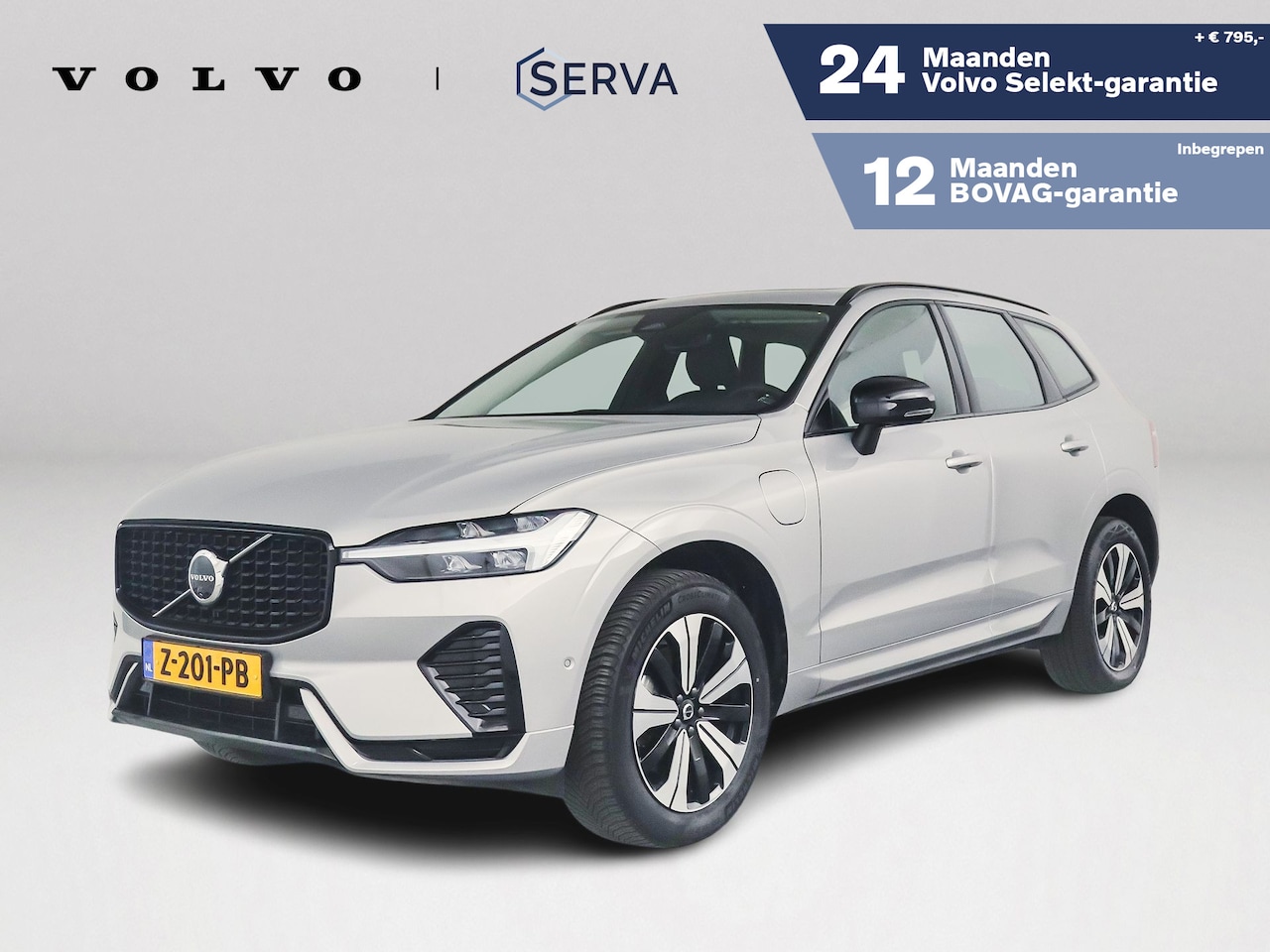 Volvo XC60 - T6 Aut. Plug-in hybrid AWD Plus Dark | Panoramadak | 360° camera | Stoel- en stuurverwarmi - AutoWereld.nl