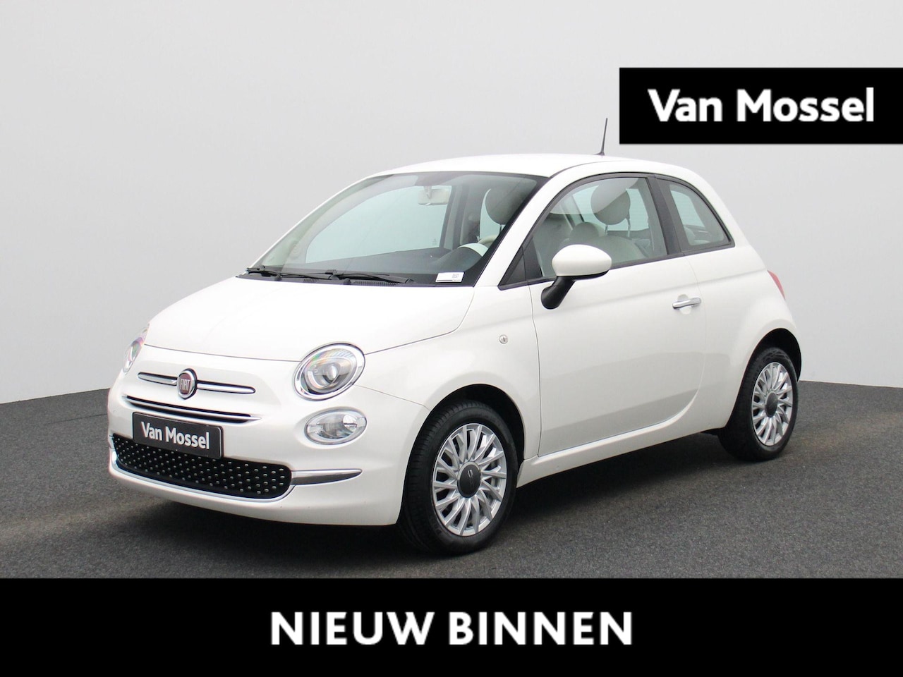 Fiat 500 - 1.0 Hybrid Lounge | Apple Carplay/Android Auto | Airco | Lichtmetalen velgen - AutoWereld.nl