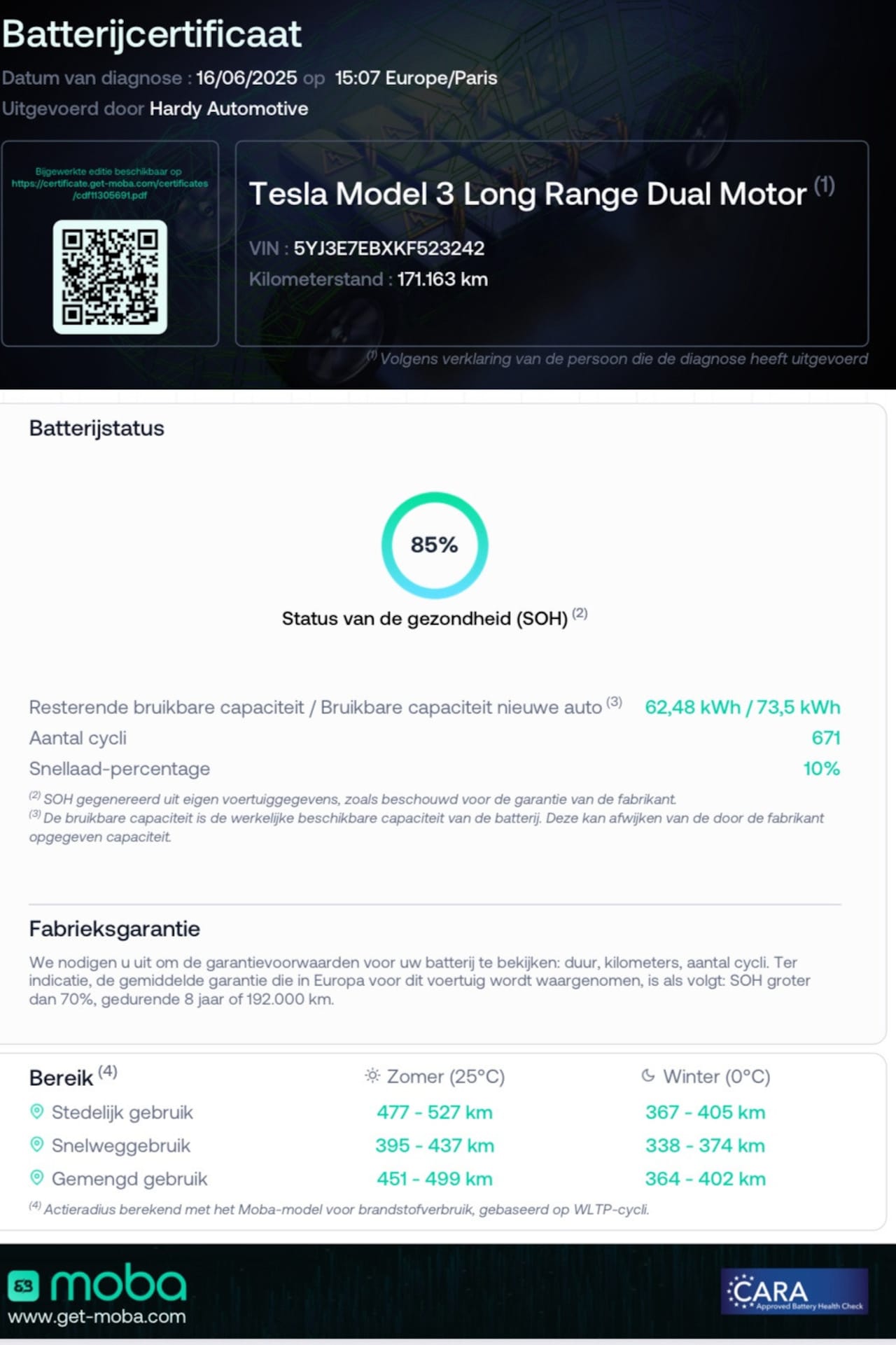 Tesla Model 3 - Performance AWD 85% SOH 1e EIG BTW Auto Rijklaarprijs! - AutoWereld.nl