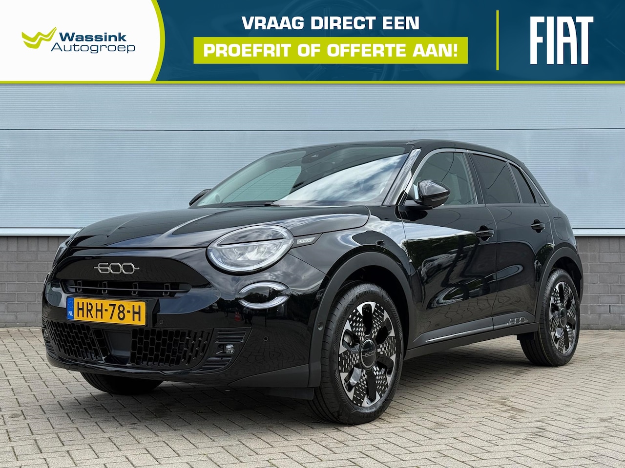 Fiat 600 - 1.2 Hybride Turbo 100pk Automaat La Prima | Apple Carplay/Android Auto | Parkeersensoren | - AutoWereld.nl