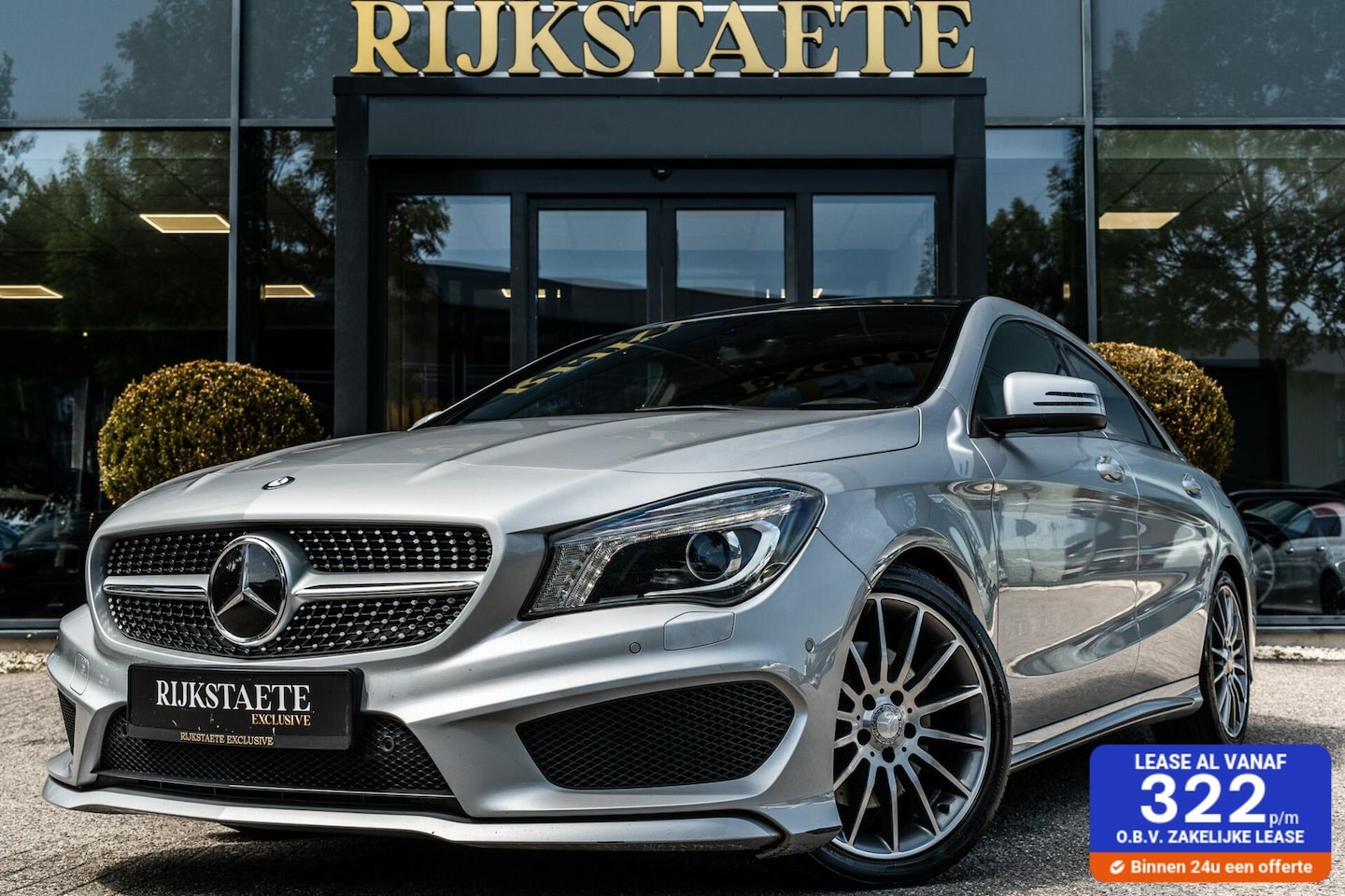 Mercedes-Benz CLA-Klasse - 250 AMG|PANO|H&K|LEDER|ACC|STOELVW|18'' - AutoWereld.nl