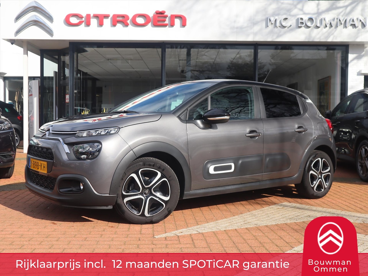 Citroën C3 - PureTech 83PK S&S Feel Edition, Rijklaarprijs | Navigatie | DAB+ | Parkeersensoren - AutoWereld.nl