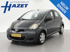 Toyota Aygo - 1.0-12V 5-DEURS ACCESS ORIG. NL ANTRACIET METALLIC