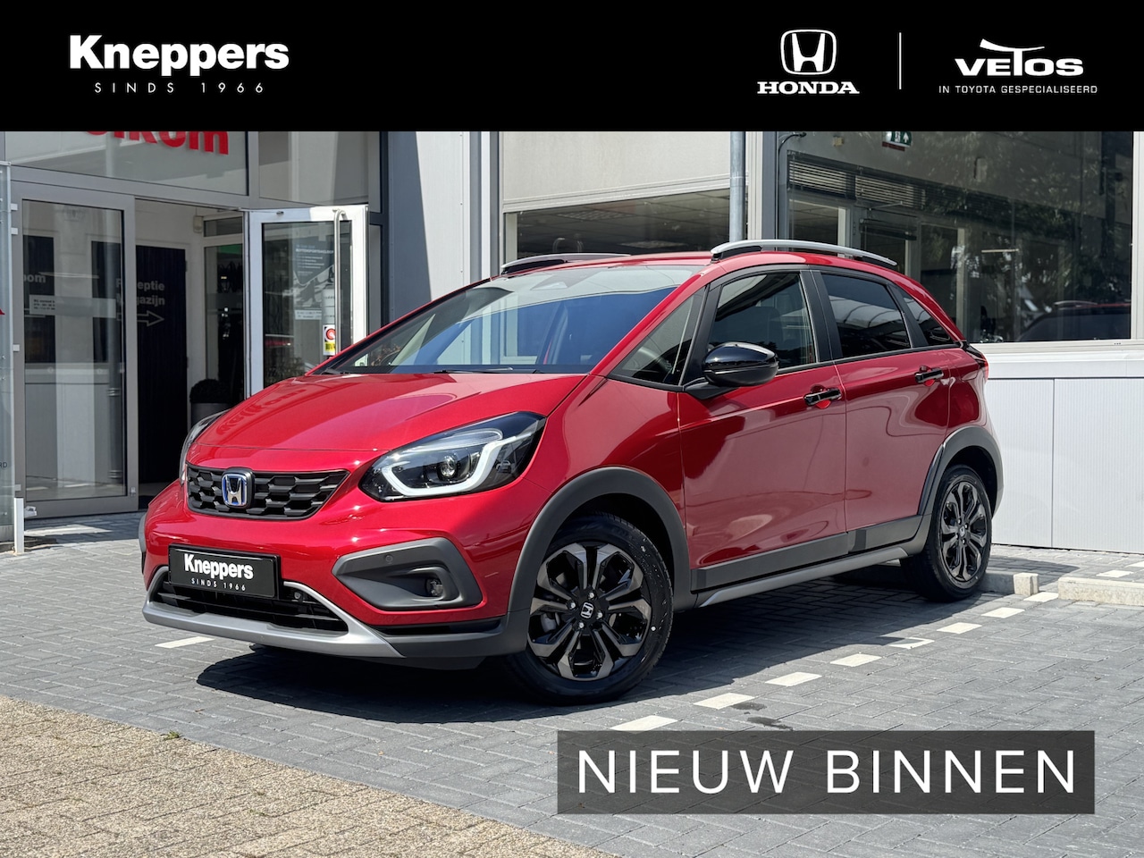 Honda Jazz - 1.5 e:HEV Advance Crosstar Navigatie, Parkeersensoren V+A, Apple/Android , All-in Rijklaar - AutoWereld.nl