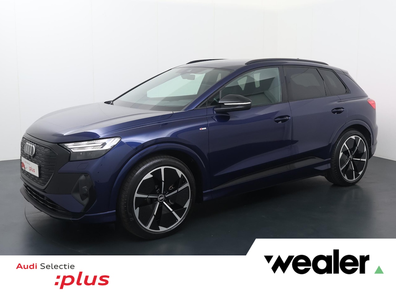 Audi Q4 e-tron - 35 Launch edition S Competition 55 kWh | 170 PK | SoH 89% | Automaat | Stoelverwarming | D - AutoWereld.nl