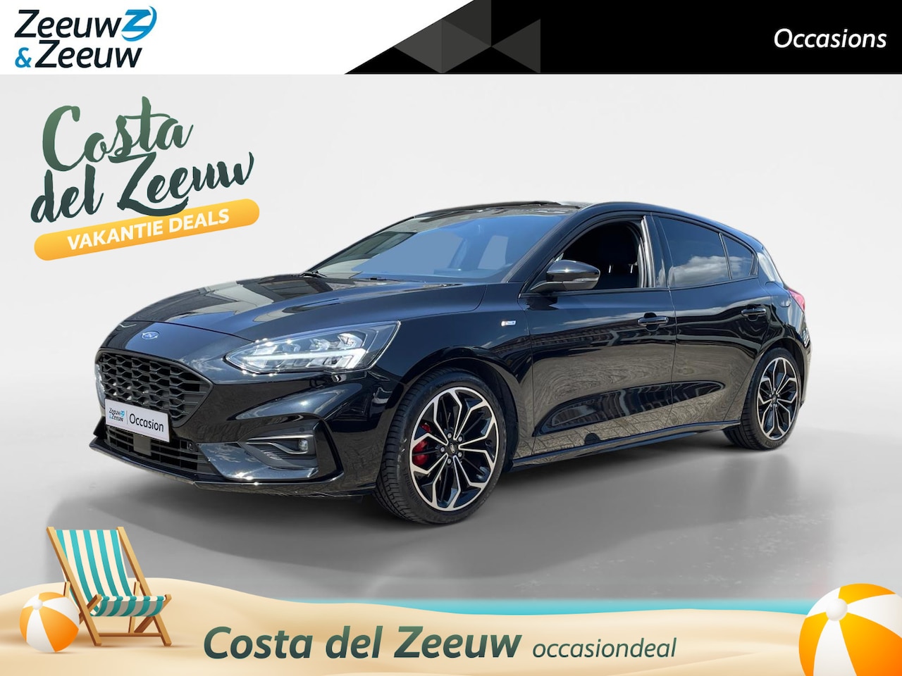 Ford Focus - 1.0 EcoBoost ST Line Business | Dealer onderhouden! | Stoel- Stuurverwarming | Navi | Clim - AutoWereld.nl