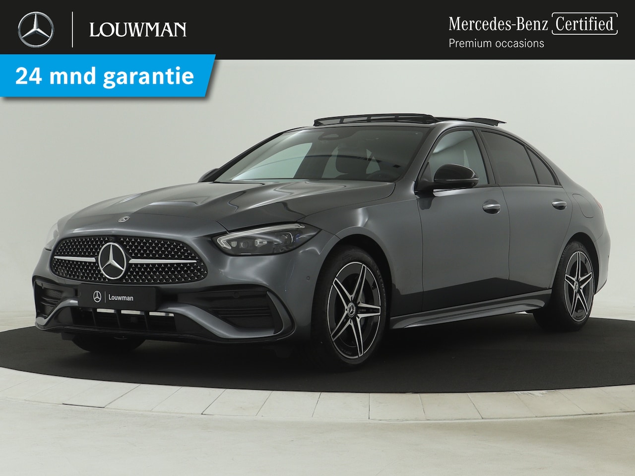 Mercedes-Benz C-klasse - 300 e AMG Line | Nightpakket | KEYLESS GO-comfortpakket | Parkeerpakket met 360°-camera | - AutoWereld.nl