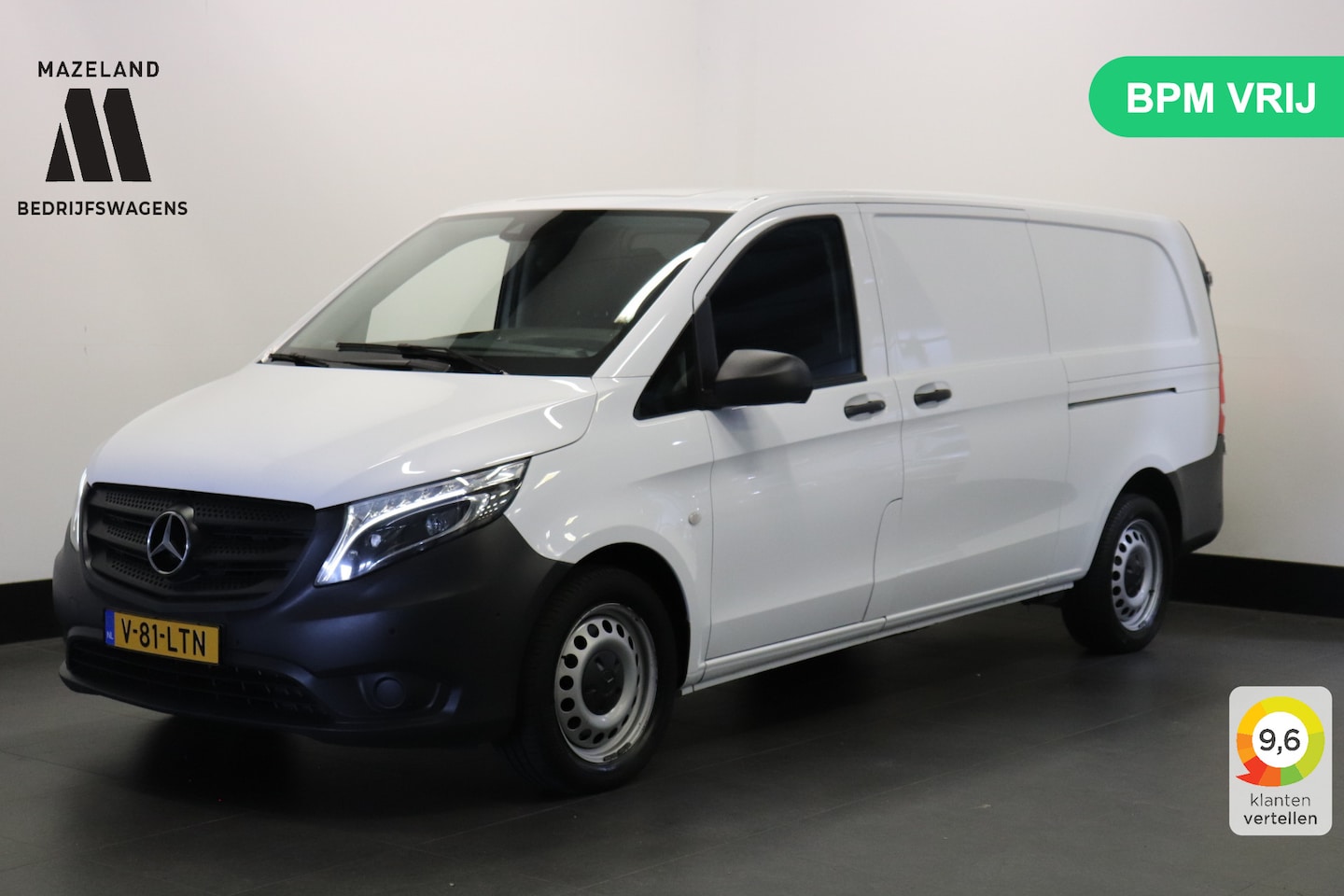Mercedes-Benz Vito - 116 CDI Automaat 2x Schuifdeur Lang EURO 6 - Airco - Navi - Cruise - € 16.900,- Excl. - AutoWereld.nl