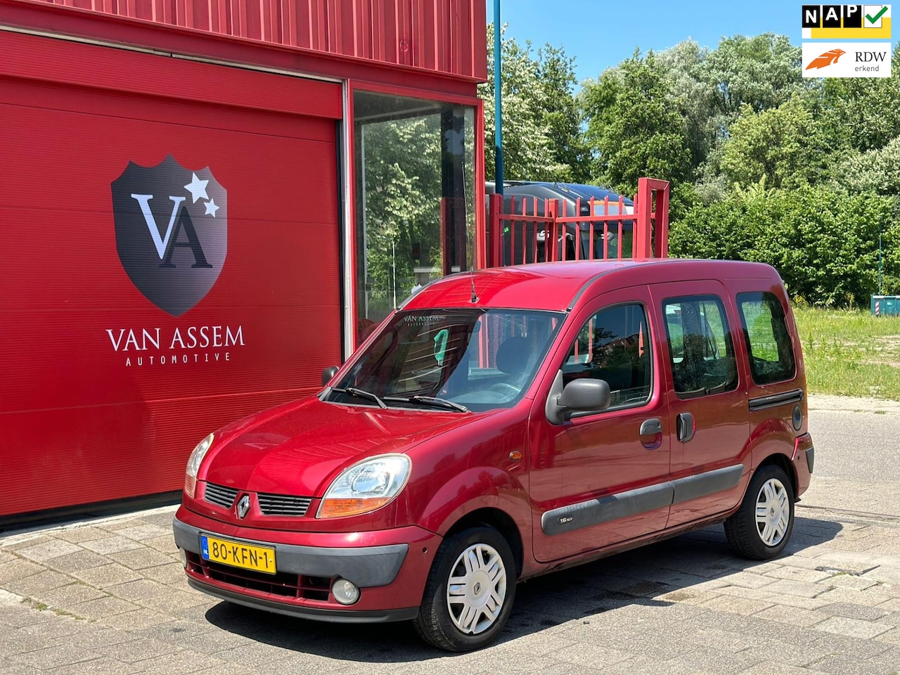 Renault Kangoo - 1.6-16V Expression| INVALIDE| AIRCO| ELEK RAMEN - AutoWereld.nl