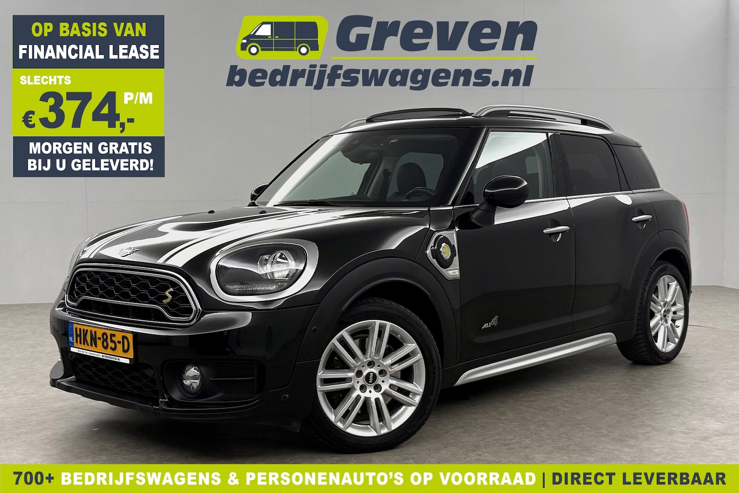 MINI Countryman - 2.0 Cooper S E ALL4 Chili 175PK Hybride Pano LED 18"LMV Clima Cruise Navi Leder PDC - AutoWereld.nl
