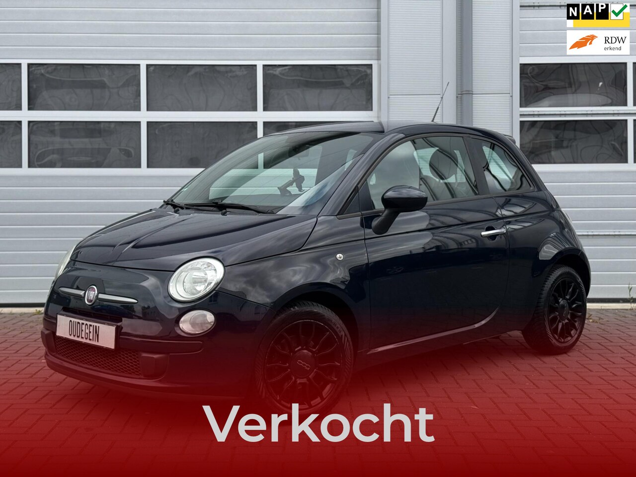 Fiat 500 - 0.9 TwinAir / AIRCO / HALF LEDER / GARANTIE / NAP / NWE APK / - AutoWereld.nl